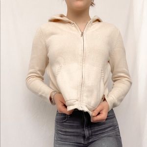 Charter Club cropped Zip Up Sweatshirt